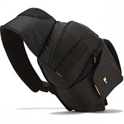 Case Logic Bolso Canguro para Cámara Réflex SLRC-205, 20.1 x 9.7 x 20.1cm, Negro 