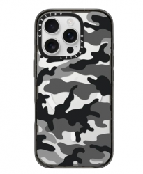 Casetify Funda Camo Over Black para iPhone 16 Pro, Multicolor 