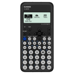 Casio Calculadora Científica FX-82CW-W-MT, 10 Dígitos, Batería 