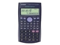 Casio Calculadora Científica FX-82MS, 12 Dígitos, Batería  