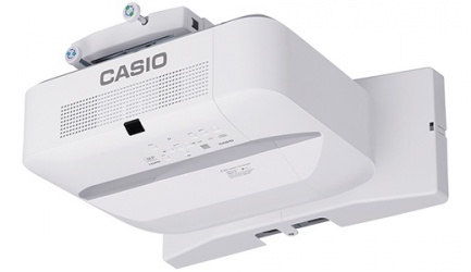 Proyector Casio XJ-UT312WN DLP, WXGA 1280 x 800, 3100 Lúmenes, Tiro Corto, con Bocinas, Blanco 