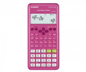 Casio Calculadora Científica fx-82LA PLUS-2 PK, 10+2 Dígitos, Rosa 