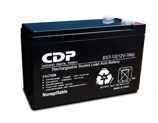 CDP Batería de Reemplazo para No Break SS7-12, 12V, 7000mAh 