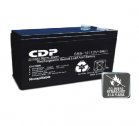 CDP Batería de Reemplazo para No Break B-12/9.0/SLB 12-9, 12V 