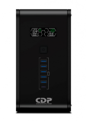 No Break CDP R-SMART1210, 720W, 1200VA, Entrada 81-145V, Salida 120V, 10 Contactos 