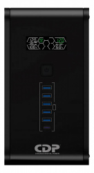 No Break CDP R-SMART751 Línea Interactiva, 375W, 750VA, Entrada 80V - 150V, Salida 110V - 120V, 10 Salidas 