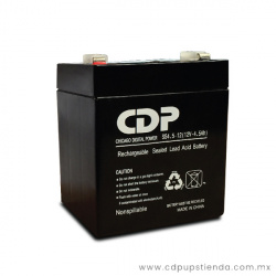 CDP Batería de Reemplazo para No Break SLB 12-4.5, 12V, 4.5Ah 