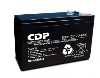 CDP Batería de Reemplazo para No Break SLB12-9, 12V, 9Ah 