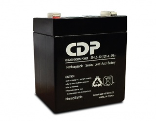 CDP Batería de Reemplazo para No Break SS4.5-12(12v-4.5AH), 12V, 4500mAh 