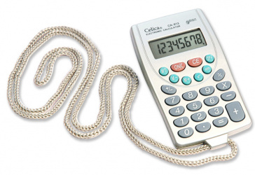Celica Calculadora de Mano CA-913, 8 Dígitos, Blanco 