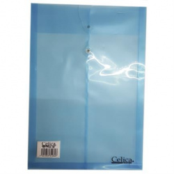 Celica Sobre con Rondana CO-F119, Paquete de 12 Piezas, Tamaño Oficio, Color Azul 