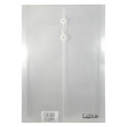 Celica Sobre con Rondana CO-F119, Paquete de 12 Piezas, Tamaño Oficio, Color Blanco 