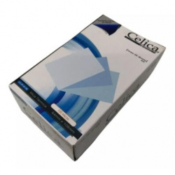 Celica Mica Térmica CLPMICAB016, Tamaño Etiqueta de Equipaje, Paquete de 100 Piezas, Transparente 