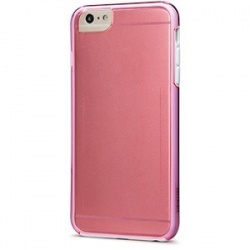 Cellairis Funda Jetset Transparente para iPhone 6 Plus, Rosa/Blanco 