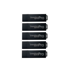 Memoria USB Centon DataStick Pro, 16GB, USB 3.2, Negro, 5 Piezas 