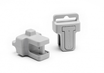 Century Tag para Ropa T231, Gris, 100 Piezas  