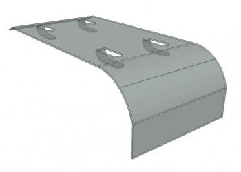 Charofil Bajada para Cable, 10cm, Negro 