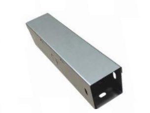 Charofil Canaleta de Metal, 1.52 Metros, Plata - incluye Cople con Tornillería y 1 Knock Out 