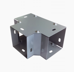 Charofil Conexión en T para Canaleta CH-DCT65L, Gris 