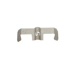 Charofil Clip para instalación Unicanal, EZ, Acero Inoxidable 