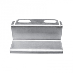 Charofil Placa Salida a Tubo Automática para Peralte de 33mm, Electro Zinc (EZ) 