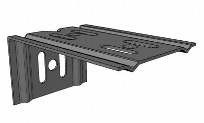 Charofil Ménsula de Pared MallaFils, 10cm, Electro Zinc (EZ) 