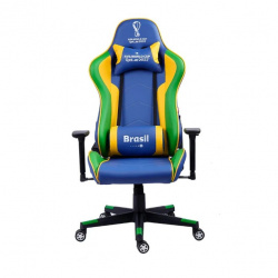 Checkpoint Silla Gamer FIFA World Cup Qatar 2022 Brasil, hasta 200Kg, Multicolor 