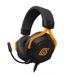 Checkpoint Audífonos Gamer HX-200-NA , Alámbrico, 2.1 Metros, USB, Negro/Naranja 