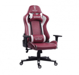 Checkpoint Silla Gamer MT-2000, hasta 180Kg, Rojo/Blanco 