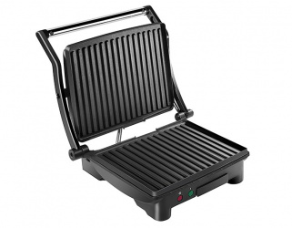 Chefman Parrilla RJ02-180-4-R, Antiadherente, Negro 