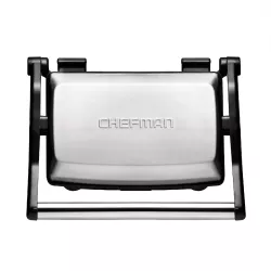Chefman Sandwichera RJ02-180-R-MX, 2 Porciones, 100W  