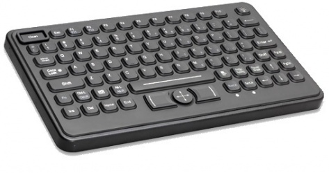 Cherry Teclado Médico/Industrial, Alámbrico, USB, Negro (Inglés) 