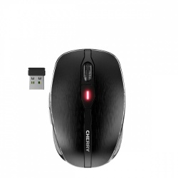 Mouse Cherry Óptico MW 8 Advanced, Inalámbrico, Bluetooth/USB-A, 3200DPI, Negro 