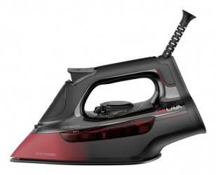Chi Lava Plancha Vapor 13130, 1700W, 300ml, Negro/Rojo 