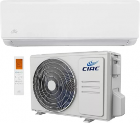 CIAC Aire Acondicionado Minisplit 53FXQ121B, 12000 BTU/h, 3.500W, Frío/Calor, 115V, Blanco  