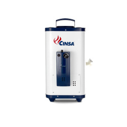 Cinsa Calentador de Agua CDP-06-LP, Gas L.P., 402 Litros/Hora, Azul/Blanco 