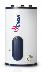 Cinsa Calentador de Agua CIE-15, Eléctrico, 60 Litros, Azul/Blanco 