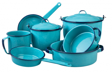 Cinsa Batería de Cocina Huasteca, Metal, 9 Piezas 