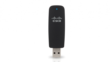 Cisco Adaptador de Red USB AE1200-LA, Inalámbrico, WLAN, 300Mbit/s, 2.4GHz 