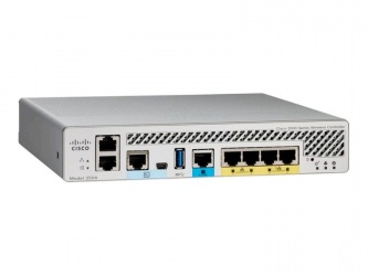 Cisco Controlador Inalámbrico 3504, 4x RJ-45, 802.1x 