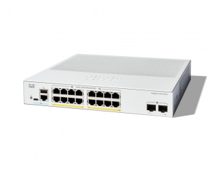 Switch Cisco Gigabit Ethernet Catalyst 1200, 16 Puertos PoE+ 10/100/1000Mbps + 2 Puertos SFP, 36 Gbit/s, 8000 Entradas - Administrable ― Envío gratis limitado a 50 unidades por cliente 