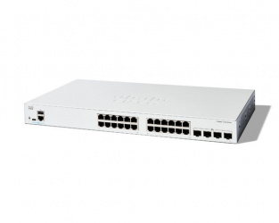 Switch Cisco C1300-24T-4X, 24 Puertos Gigabit Ethernet 10/100/1000, 4 Puertos SFP+, 128 Gbit/s, 16000 Entradas, Administrado  