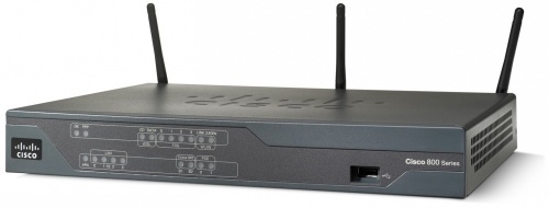 Router Cisco Fast Ethernet Secure 881, Inalámbrico, 4x RJ-45, 1x USB 