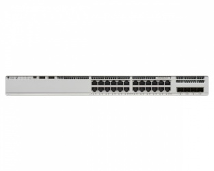 Switch Cisco Gigabit Ethernet Catalyst 9200L Network Advantage, 24 Puertos PoE+ 10/100/1000Mbps + 4 Puertos 10G Uplink, 128 Gbit/s, 16.000 Entradas - Administrable 