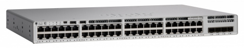 Switch Cisco Gigabit Ethernet Catalyst 9200L, 48 Puertos PoE 10/100/1000Mbps + 2 Puertos SFP, 176 Gbit/s, 16000 Entradas - Administrable ― ¡Requiere licencia de DNA para su funcionamiento, consulta nuestro servicio al cliente! 