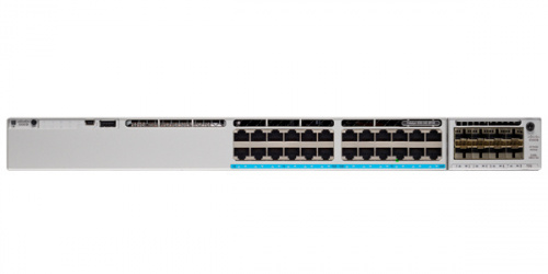 Switch Cisco Gigabit Ethernet Catalyst 9300L, 24 Puertos 10/100/1000, 32.000 Entradas - Administrable ― ¡Requiere licencia de DNA para su funcionamiento, consulta nuestro servicio al cliente! 