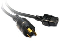 Cisco Cable de Poder NEMA L6-20P Macho - C19 Acoplador Hembra, 4.26 Metros, Negro, Cisco 7600 