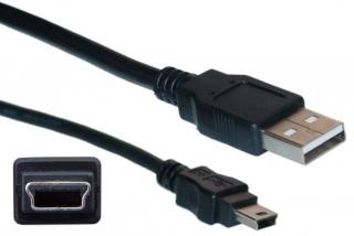 Cisco Cable USB A Hembra - mini USB B Hembra, 1.83 Metros, Negro 