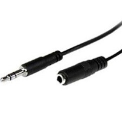 Cisco Cable 3.5mm Hembra - Macho para Micrófono C20, 10 Metros, Negro 