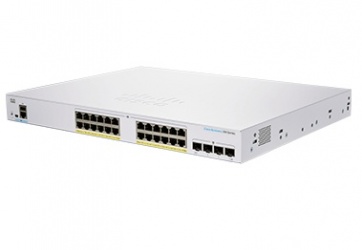 Switch Cisco Gigabit Business Ethernet CBS350, 24 Puertos 10/100/1000Mbps + 4 Puertos SFP, 56 Gbit/s, 16.000 Entradas - Administrable 